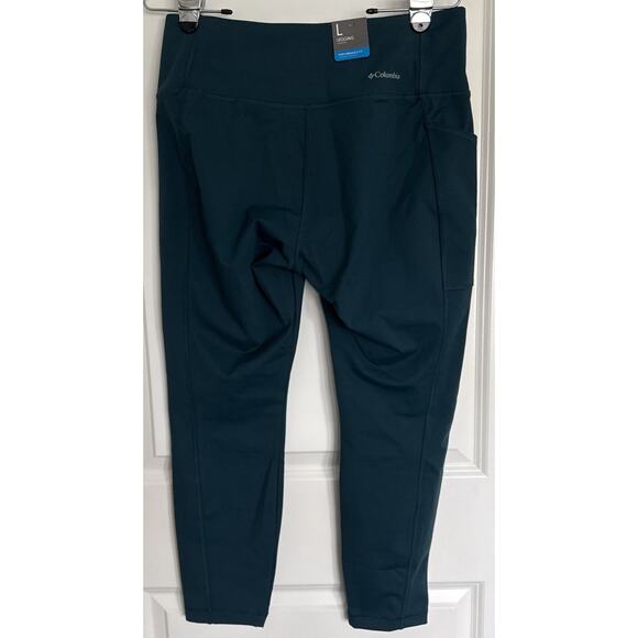 Columbia Omni-Wick Performance Leggings Womens L Regular Teal NWT - Picture 4 of 8